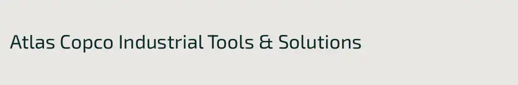 Atlas Copco Industrial Tools & Solutions